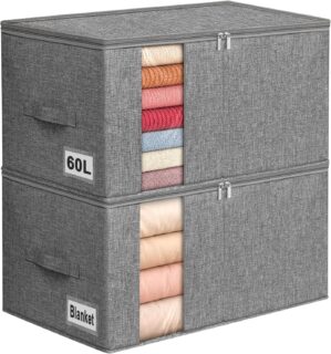 60L Blanket/Comforter Storage Bag w...