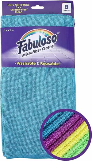 Fabuloso Microfiber Cleaning Cloths...