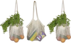 Cotton Mesh Onion Storage Bags R...