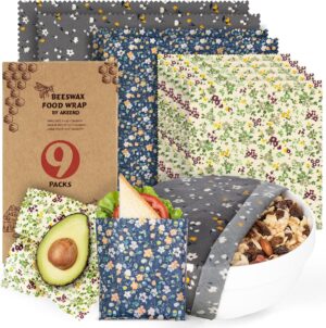 Akeeko Reusable Beeswax Food Wraps ...