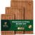 ROYAL CRAFT WOOD Wooden Cutting Boards for Kitchen Meal Prep & Serving – Non Toxic Bamboo Wood Cutting Board Set with Deep Juice Groove Side Handles – Charcuterie & Chopping Butcher Block for Meat