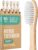 VIVAGO Bamboo Toothbrushes 10 Pack – Natural Toothbrushes, Plant-Based Soft Bristles – Eco-Friendly Wooden Toothbrush
