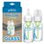 Dr. Brown’s Anti-Colic Options+ Narrow Glass Baby Bottle with Level 1 Slow Flow Nipple, BPA-Free, 4 oz/120mL, 0m+, 2-Pack (Packaging May Vary)