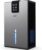 PSOS Dehumidifier, Dehumidifiers for Home, 98 OZ Water Tank, (1000 sq.ft) Quiet Dehumidifier for Basement Bathroom Bedroom with Humidity Display, Auto Shut Off, Relaxing 7 Color Ambient Light(Gray)
