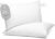 Digital Decor 100% Cotton Luxury Hotel Pillows Standard Size Set of 2, Cooling Down Alternative Bed Pillows for Sleeping, Hypoallergenic Soft Pillows for Side & Back Sleepers, Made in USA, 26″ x 20″