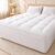 SafeRest CloudGuard – Full Size Hybrid Mattress Protector & Pad (Extra Padded) – Waterproof Quilted Pillow Top Mattress Cover – Thick, Plush & Fitted Mattress Topper for Bed