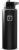 IRON °FLASK Camping & Hiking Hydration Flask with Straw, Wide Mouth Insulated Stainless Steel Sports Water Bottle – 40 oz Midnight Black