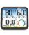VOCOO Digital Indoor Room Thermometer – 5.8” Extra Large Display Temperature Humidity Sensor with Accurate Temp Humidity Gauge Monitor, Calibration, Max & Min Records, Comfort, Backlit, Date & Clock