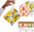 Papaya Reusable Paper Towels, Premium Swedish Dishcloths with Hook, Non-Scratch Reusable Paper Towel, 1 Sheet Replaces 17 Rolls – 4 Sheets, 2 Hooks