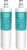 AQUA CREST 3US-PF01 Under Sink Water Filter, Replacement for Standard Filtrete® 3US-PF01, 3US-MAX-F01H, 3US-PF01H, Delta RP78702, Manitowoc K-00337, K-00338, HF20 HF25 HF27, NSF 42 Certified, 2 Pack