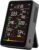 Professional Indoor Air Quality Monitor with AQI Alerts, Portable Real-Time Detector for Home, Car, Plants & Pets (Matte Black)