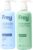 FREY Concentrated Liquid Laundry Detergent | Formulated for Sensitive Skin & HE Washers | Removes Stains Effectively | 50 Loads per Bottle (Cedar Grove & Bergamot Beach)