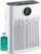 ECOSELF Smart Air Purifier for Home Large Rooms, with WiFi Control, Covers Up to 2400 Ft², Smart Mode, AQI Display, 22dB Sleep Mode & Aromatherapy with 2X-Power Filtration, HAP603WF, White