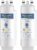 EDRARXD1 Water Filter Replacement, Compatible with Whirlpool EDRARXD1, Everydrop Filter A, EDRARXD1B (2 Pack)
