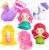 Hely Cancy Baby Bath Toys – No Hole Bath Toys for Kids, Bath Tub Shower Toys for Newborn Baby