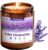 Lavender Odor Eliminating Candles | Eliminates 95% of Pet, Smoke & Bathroom Odors – 7oz Hand Poured Soy Candle – Aromatherapy Stress Relief Scented Candles – Relaxing Gifts for Calm & Fresh Homes