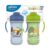 Dr. Brown’s Milestones Insulated Sippy Cup with Straw and Handles, Spill-Proof Tumbler with Lid, 2-Pack, Blue & Green, 10 oz/300 mL, BPA Free, 12m+