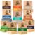 Dr. Squatch Natural Men’s Bar Soap – Cold Process Body Soap Bar with Natural Oils – Gifts for Men – Coconut Castaway, Fresh Falls, Cool Fresh Aloe, Grapefruit IPA & more (5 oz, 10-Pack)
