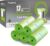 Compostable Trash Bags – FORID 13 Gallon Tall Kitchen Garbage Bags 80 Count Unscented Trash Can Liners 55 Liter Medium Wastebasket Bags for Bathroom Home Bedroom Office Garbage Can (5Rolls/Green)