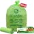 Simply Bio 50-55 Gallon Compostable Trash Bags Liners Flat-Top, Heavy Duty Extra Thick 1.57 Mil, 208.2 Liter, 12 Bags, Lawn, Yard, and Restaurant Use, ASTM D6400, US BPI, OK Compost Home Certified