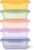Ello Snap & Nest 10-Piece 4.5 Cup Plastic Meal Prep Set, Reusable Food Containers for Healthy Eating, Freezer, Dishwasher Safe, Cactus Blooms