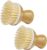 Grove Co. Bubble-Up Dish Brush, 2-Pack, Ergonomically Designed Dish Scrubber, Replacement Dish Scrub Brush, Removes Tough Messes, Gentle on Dishes, Sustainable Solution to The World’s Waste Problem