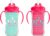 Dr. Brown’s Milestones Insulated Sippy Cup with Straw and Handles, Spill-Proof Tumbler with Lid, 2-Pack, Pink, 10 oz/300 mL, BPA Free, 12m+