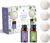 Pursonic 4-Pack Laundry Wool Dryer Balls with Lavender & Peppermint Essential Oil Scent – Reusable Fabric Softener Balls Made from Pure New Zealand Wool – 2.75″ Diameter