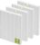 4 Pack C545 True HEPA Replacement Filter S Compatible with Winix C545 Air Purifier, C545 HPEA Filter S Only, Part number 1712-0096-00