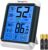 TempPro TP55 Digital Indoor Hygrometer Thermometer, 4-Inch Temperature/Humidity Monitor with Touchscreen and Backlit, Room Thermometer/Humidity Meter for House Home Greenhouse (Previously ThermoPro)
