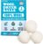 Wool Dryer Balls – Smart Sheep 3-Pack – XL Premium Natural Fabric Softener Award-Winning – Wool Balls Replaces Dryer Sheets – Laundry Balls