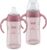 NUK First Choice Large Learner Cup 2.0, 10 oz. Sippy Cup with Handles, Spill Proof, Leak Proof Soft Straw Cup, 2-Pack