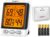 TempPro Indoor Outdoor Thermometer Wireless, 500 ft Outside Thermometer with Cold-Resistant Sensor, Outdoor Thermometer Waterproof for Patio with 3.3″ LCD Backlit Display (Previously ThermoPro)