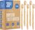 VIVAGO Bamboo Toothbrushes Medium Bristles 30 Pack – BPA Free Medium Bristles Toothbrushes for Adults – Eco-Friendly, Natural Wooden Toothbrush