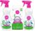Dapple Baby All Purpose Cleaning Spray and All Purpose Wipes – (2 Pack) 16.9 fl oz Bottle – 30 Cleaning Wipes Total – Fragrance-Free, Hypoallergenic & Plant-Powered – Baby Essentials