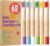 VIVAGO Kids Toothbrush with Soft Bristles 6 Pack – Toddler Toothbrush with Colorful Bamboo Handles // Kids Bamboo Toothbrushes // Kid Tooth Brush // Childrens Toothbrushes Set