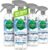 Seventh Generation All Purpose Cleaner, Free & Clear, 23 oz, Pack of 4, Plant-Based Cleaning Spray, Cuts Grease & Grime, No Fragrance or VOCs, Safe for Kids & Pets, Works on Glass, Sealed Wood & More
