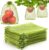 DECYOOL 120 PCS Fruit Protection Bags 8×12 inch, Green Fruit Bags for Fruit Trees Fruit Netting Cover Drawstring Mesh Bags Suit for Mangoes Tomatoes Fruit Trees Veggies Garden