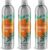 Grove Co. Ultimate Dish Soap Refills (3 x 16 Fl Oz) Removes 48-hr Stuck-on Food & Grease, No Plastic or Parabens, 100% Natural Orange & Rosemary Fragrance