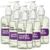 Clean Revolution Liquid Gel Hand Soap with Real Essential Oils – Sulfate-Free Gel Hand Wash, Moisturizing & Non Toxic Formula, Made in the USA (Natural Lavender) 8 Fl Oz, Pack of 8