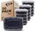 Freshware Meal Prep Containers [50 Pack] 1 Compartment with Lids, Food Storage Containers, Bento Box, BPA Free, Stackable, Microwave/Dishwasher/Freezer Safe (24 oz)