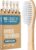 VIVAGO Bamboo Toothbrushes Medium Bristles 10 Pack – Plant-Based Medium Bristles Toothbrushes for Adults – Eco-Friendly, Natural Wooden Toothbrush