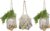 Cotton Mesh Onion Storage Bags – 100% Cotton, Reusable, and Washable Mesh Grocery Bags for Storing Garlic and Root Vegetables