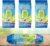 Juniper CLEAN Wet Floor Wipes, Multi Surface Floor Cleaner Wet Mop Pads Fit Swiffer Sweeper Mop, Fresh Scent & Plant-Based Textured Cloth Trap Absorb Dirt, 20 Count (Pack of 3)